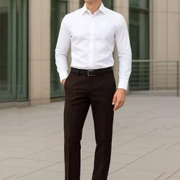 TAHVO Men Relaxed Straight Leg Trousers image 4