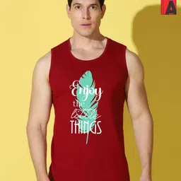 WOOSTRO Men Pack of 2 Typography Printed Round Neck Cotton Slim Fit T-shirts-picture-22