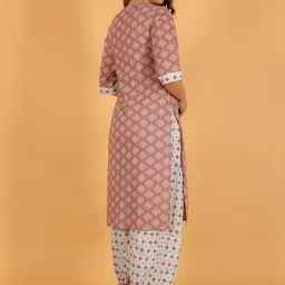 Aramya Women Printed Loose Fit Cotton Salwar image 4