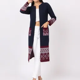 Anouk Women Printed Shrug image 1