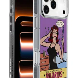 DailyObjects Typography Printed iPhone 17 Pro Back Case Mobile Accessories image 2