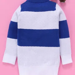 Mom's Love Full Sleeves Pullover Sweater Snoopy Design - Blue image 2