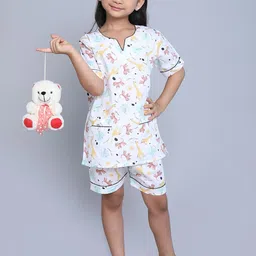 BAESD Girls Printed Night suit-picture-16