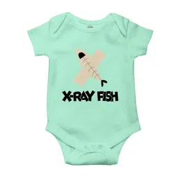 THE PRINT PLATTER Infants Printed Round Neck Cotton Bodysuits-picture-24