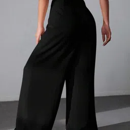 Next One Women Smart High-Rise Easy Wash Parallel Trousers image 2