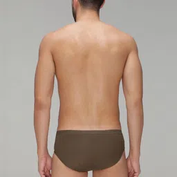 AMUL COMFY Pack of 3 Pure Cotton Mid-Rise Basic Briefs image 3