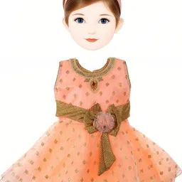 DRESS COLLECTION Embellished Georgette Fit & Flare Maxi Dress-picture-24