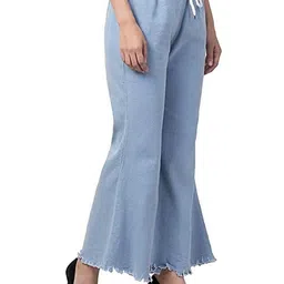 MIRAKSH Women Flared Palazzos image 3