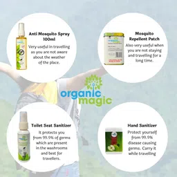 Organic magic Travelling Kit Combo - Pack of 4 image 3