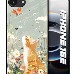 QRIOH Conversational Printed Apple iPhone 16e Back Case Mobile Accessories-picture-22