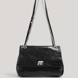 CORSICA Structured Shoulder Bag With Buckle Detail-picture-17