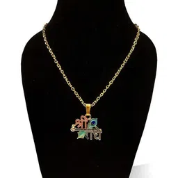 Utkarsh Gold-Plated Quirky Pendants with Chains image 5