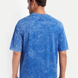 GRITPRO Men Typography Printed Round Neck Cotton Oversized T-shirt image 4