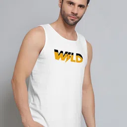 DAB SHARK Printed Cotton Gym Vests-image-101