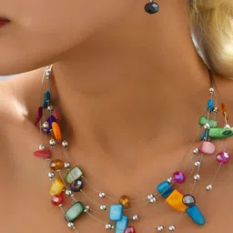 GEHNEY Joy of Jewels Stainless Steel Silver-Plated Jewellery Set-picture-31