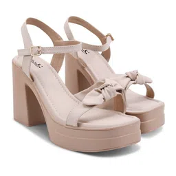 Froh Feet Party Block Sandals with Bows image 3