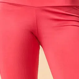 COLOR CAPITAL Pack Of 4 Solid High-Waisted Gym Tights image 5