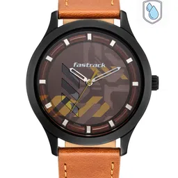 Fastrack Men Brown Analogue Watch 3250NL02-picture-6