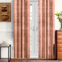 Aura  2 Pieces Velvet out Door Curtain-picture-33