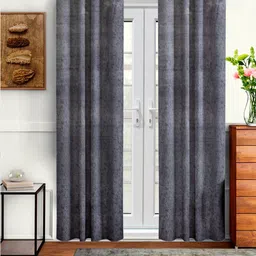 Aura  2 Pieces Velvet out Door Curtains-picture-16
