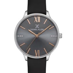 Daniel Klein Premium Women Grey Dial & Grey Leather Straps Analogue Watch DK 1 13245-3-picture-28