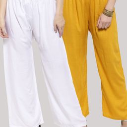 Clora Creation Women Pack of 2 Palazzos-picture-14