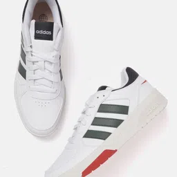 ADIDAS Men White Solid Courtbeat Tennis Shoes-picture-39