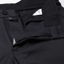 Van Heusen Men Checked Slim Fit Formal Trousers image 5