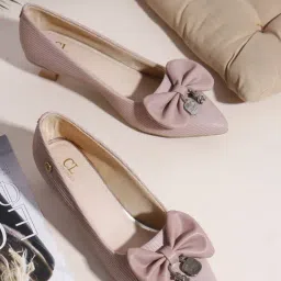 Carlton London Women's Peach Pump Shoes-image-73