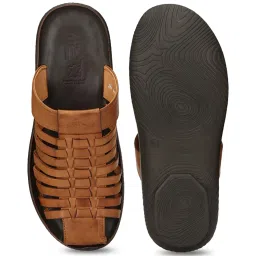 Hitz Men's Tan Mule Shoes image 3