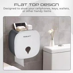 Robustt Wall Mounted V/N/M Fold Paper Hand Paper Towel Dispenser White, CD-8225A image 2