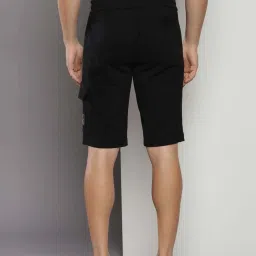 Calvin Klein Jeans Black Cotton Regular Fit Shorts image 2