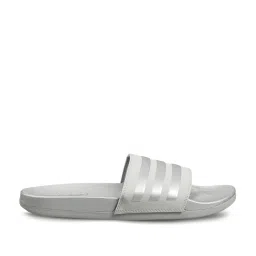 Adidas Women's ADILETTE COMFORT Grey Slides image 2