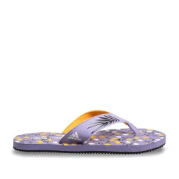 Adidas Women's CLOUDFOAM W Purple Flip Flops image 2
