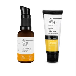 deconstruct Set of Vitamin C Serum 30ml + Lightweight Gel Sunscreen-SPF 55+ PA+++ 50 g-image-49