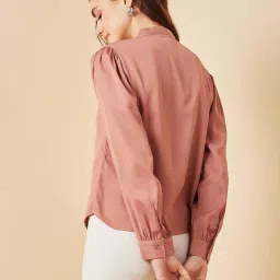 Marie Claire Pink Regular Fit Top image 2