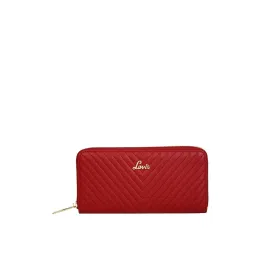 Lavie Red Quilted Zip Around Wallet for Women image 2