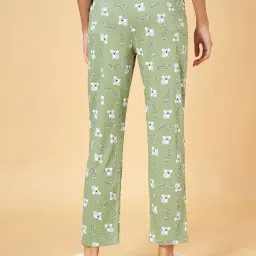 Dreamz by Pantaloons Green Cotton Printed Pyjamas image 2