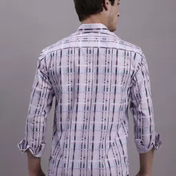 Jainish Brown Regular Fit Checks Shirt image 2