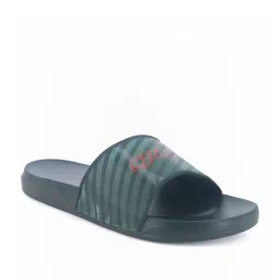 Sparx Men's Green Slides image 2