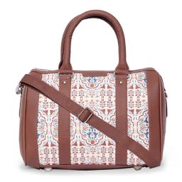 ZOUK Agra Floral Multicolor Printed Handheld Handbag-picture-15