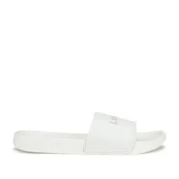 Louis Philippe Men's White Slides-picture-20