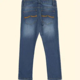 Pantaloons Junior Blue Tapered Fit Jeans image 2