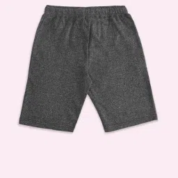 Pantaloons Junior Grey Cotton Printed Shorts image 2