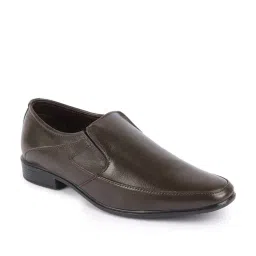 Fausto Men's Brown Formal Loafers image 2