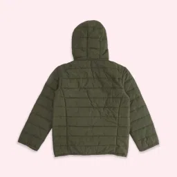 Pantaloons Junior Olive Regular Fit Full Sleeves Jacket image 2