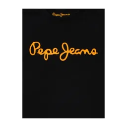 Pepe Jeans Kids Black Graphic Print T-Shirt image 3