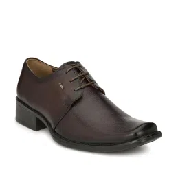 Hitz Men's Brown Derby Shoes image 1