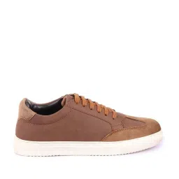 Fausto Men's Tan Casual Sneakers image 2