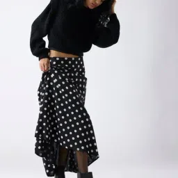 LUNA BLU by Westside Black Chelsea Leather Boots image 4